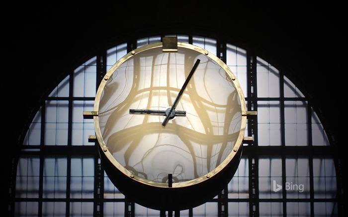 Canada Toronto Horloge à Union Station-2016 Bing Fond d'écran Vues:7232