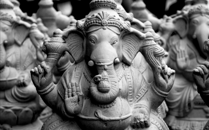 Clay ganesh idols-2016 Papel de parede de alta qualidade HD Visualizações:9328