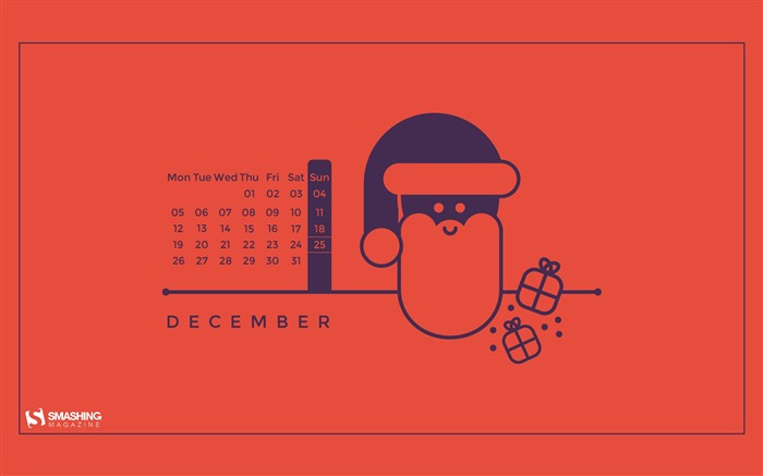 Cute Lil Santa-December 2016 Calendar Wallpaper Views:8308 Date:2016/11/30 6:29:04