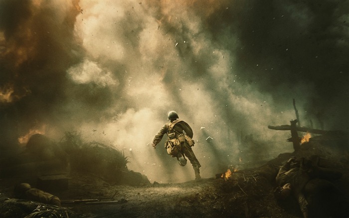 Hacksaw Ridge-2016 Movie HD Wallpaper Visualizações:11703