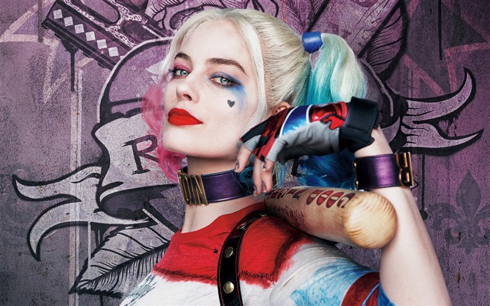 Harley quinn margot robbie suicide squad-2016 Movie HD Wallpapers Views:14572 Date:2016/11/19 20:54:22