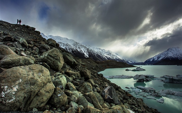 Fondo de Pantalla de Paisaje de Viajes de Nueva Zelanda Sur 10 Vistas:8132