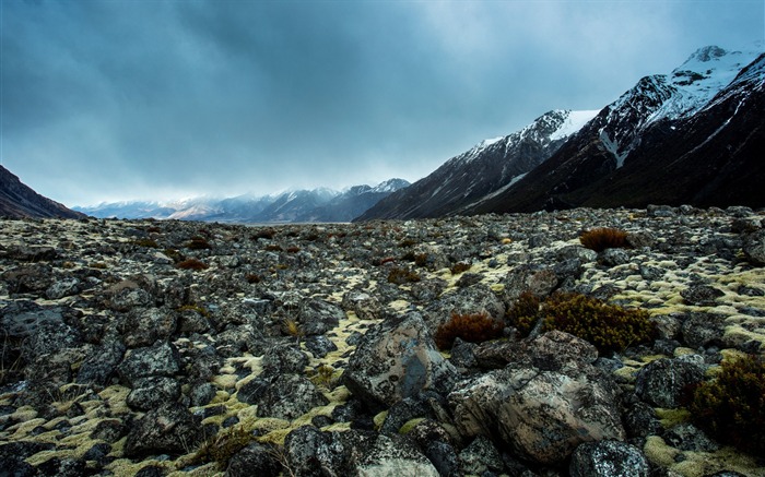 Fondo de pantalla del paisaje de viajes de la isla sur de Nueva Zelanda 13 Vistas:7613