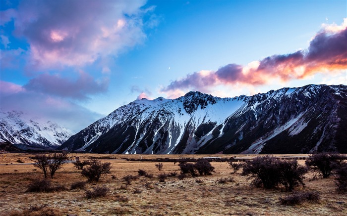 Fondo de pantalla del paisaje de viajes de la isla sur de Nueva Zelanda 19 Vistas:7701