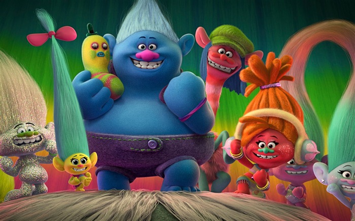 Trolls animation-2016 Movie HD Wallpaper Visualizações:12242