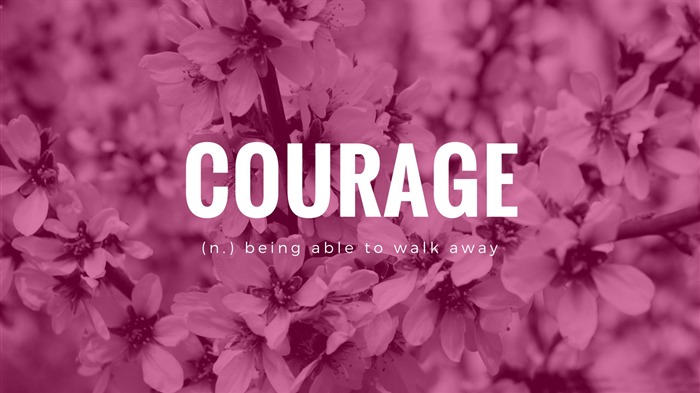 Courage-Text Artistic Design HD Wallpaper Vistas:9072