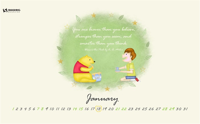 Fondo de Pantalla de Feliz Cumpleaños A A Milne-enero 2017 Vistas:7743