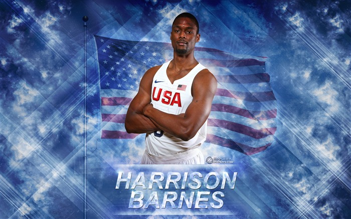 Harrison Barnes-2016 Basketball Star Poster Wallpaper Visualizações:8326