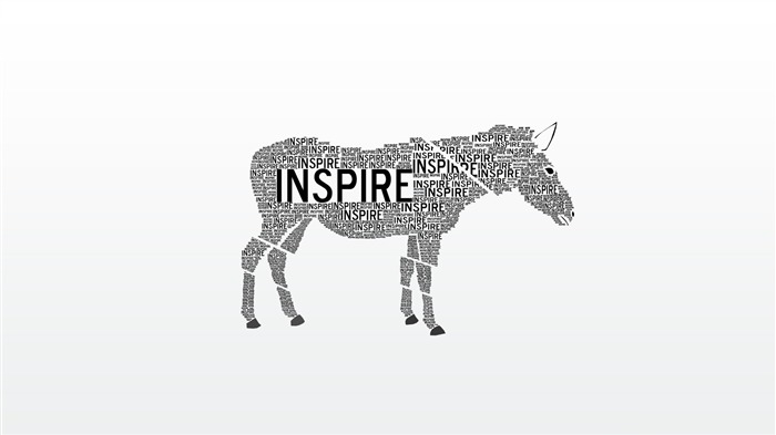 Inspire-Text Artistic Design Fondo de escritorio HD Vistas:7445