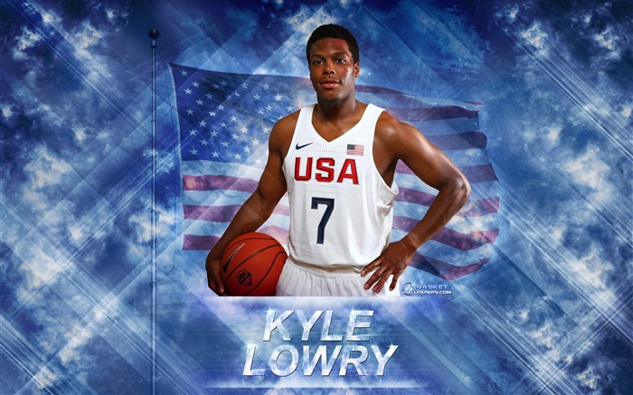 Papel de Parede de Poster de Estrela de basquete Kyle Lowry-2016 Visualizações:9610