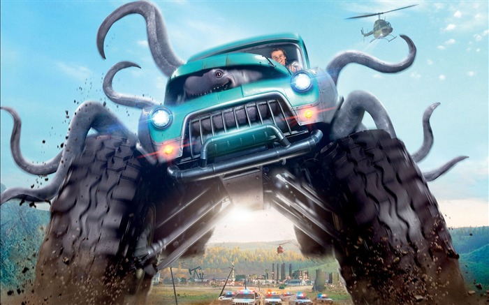 Monster Trucks 2017-2016 Movie Posters Papel Pintado Vistas:8898