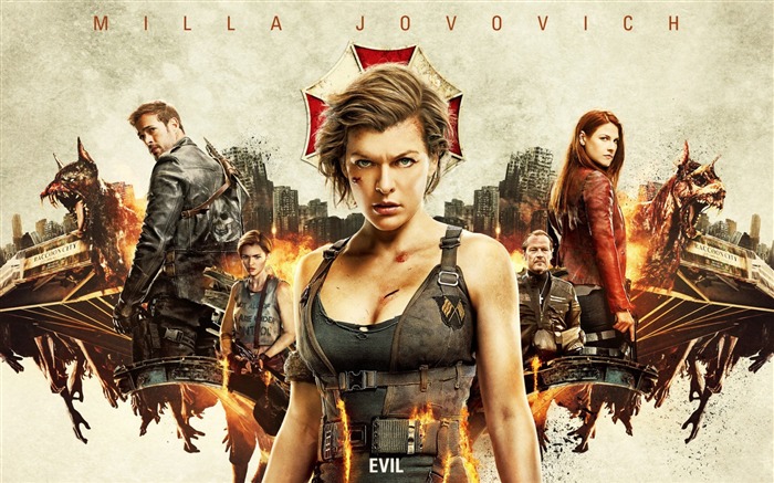 Resident evil el capítulo final 2017-2016 Movie Posters Wallpaper Vistas:9094