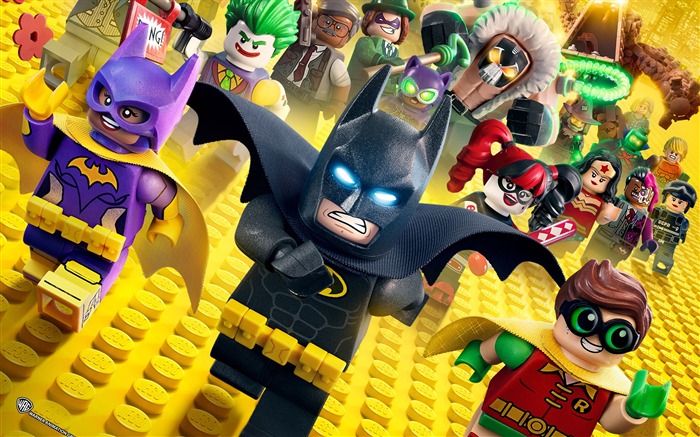 Los carteles de la película Lego Batman 2016. Fondo de pantalla HD Vistas:8542