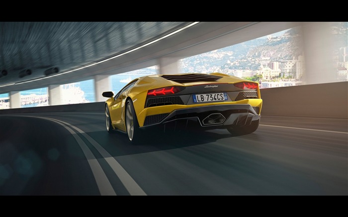 2017 람보르기니 Aventador S 차 HD 벽지 15 찾아보기 :7007