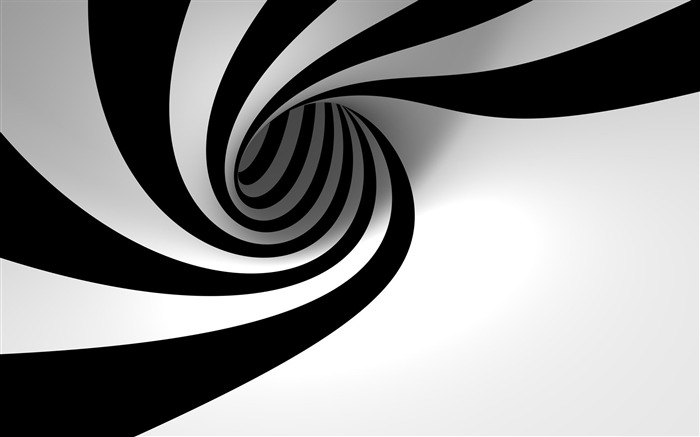 3D view abstract black and white-Vector Design HD Wallpaper Visualizações:10338