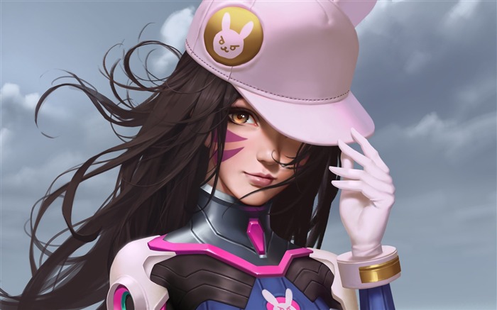 Dva overwatch fan art-2017 Game Posters Wallpaper Views:13084 Date:2017/1/1 20:13:45