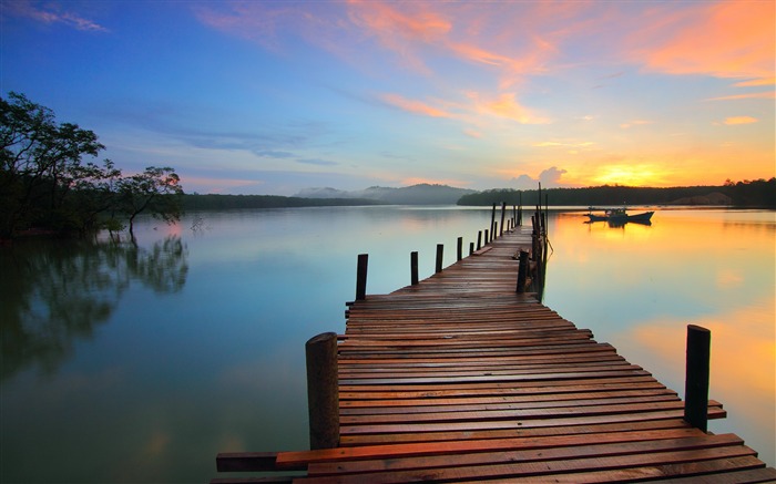 Harbor Bridge dawn-2016 Scenery High Quality Wallpaper Views:8376 Date:2017/1/3 7:47:26