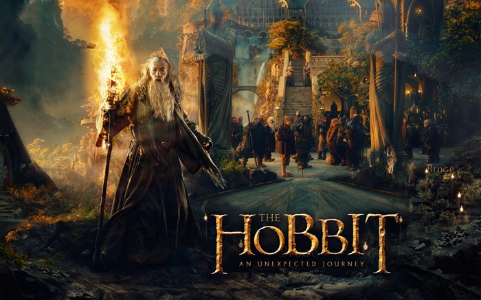 El hobbit inesperado viaje-2016 de alta calidad fondo de pantalla HD Vistas:7826