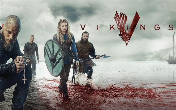 Vikings temporada 5-Movie Poster fondo de pantalla HD Vistas:15083