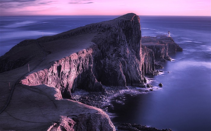 Neist Point farol ilha de skye scotland-Nature HD Wallpaper Visualizações:9457