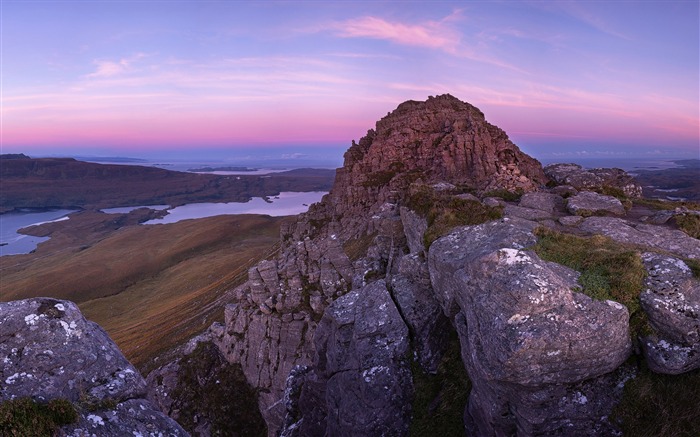 Papéis de parede panorâmicos da montanha-Natureza HD Visualizações:7268