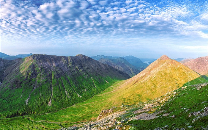 Panorâmica panorâmica do cenário da natureza HD Visualizações:8881