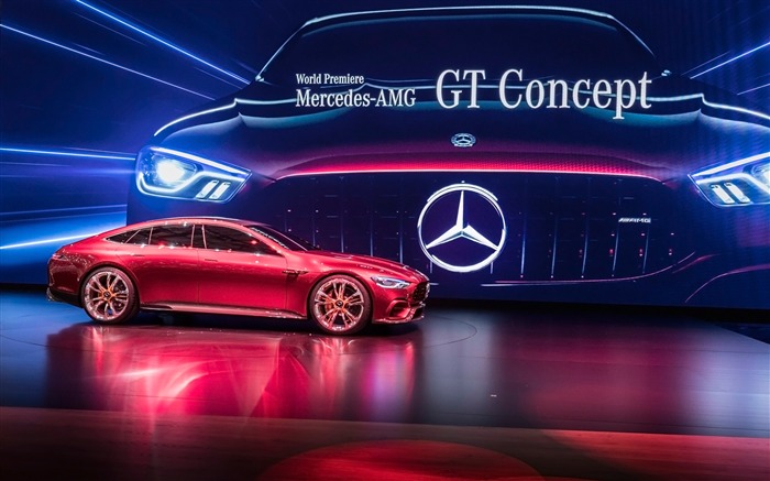 Papel de parede 2017 Mercedes-AMG GT Concept HD Visualizações:24159