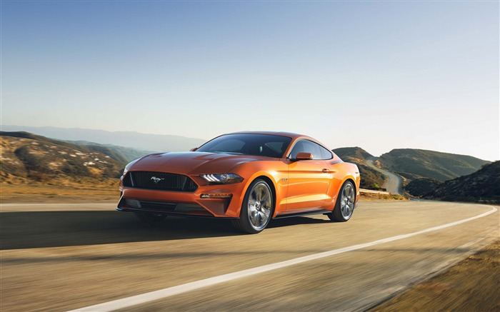 2018 Ford mustang gt-Brand Car fondo de pantalla HD Vistas:10001