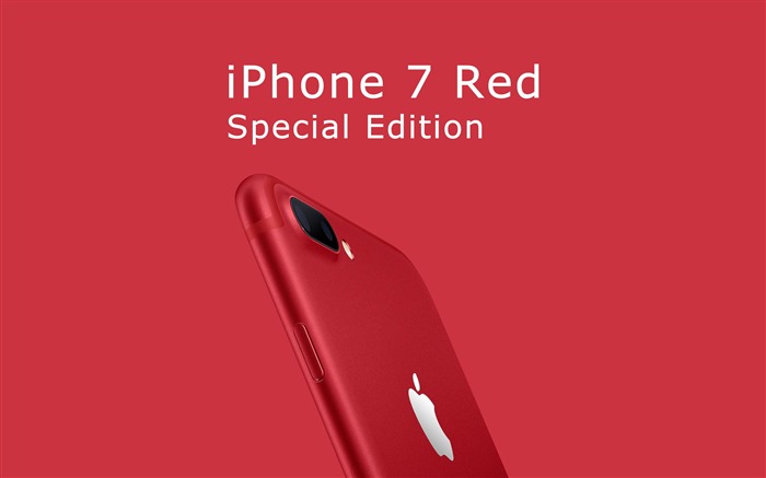 Apple 2017 iPhone 7 Rouge édition spéciale HD Fond d'écran Vues:7451