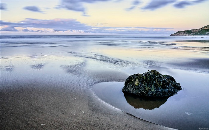 Cayton bay plage yorkshire-Windows 10 Fonds d'écran Vues:8049