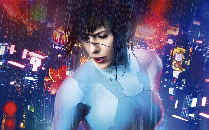 Fond d'écran de Ghost in the Shell 2017 Scarlett Johansson Vues:7359