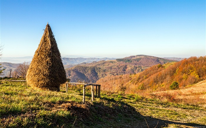 Gledic montaña serbia-Country Nature Scenery fondo de pantalla Vistas:10652