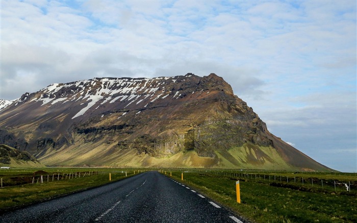 Highway road mountain asphalt-Nature HD Wallpaper Views:9072 Date:2017/3/2 7:35:25