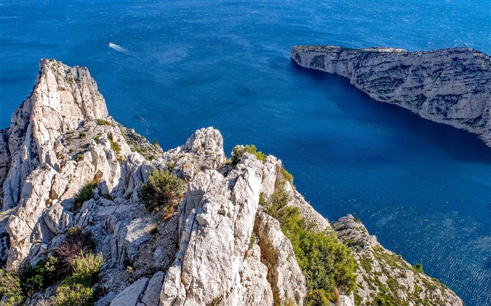 Marseille france cliff sea-Nature HD Wallpaper Views:8549 Date:2017/3/2 7:39:08