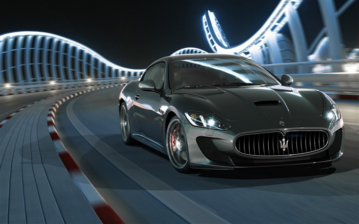 Maserati granturismo sport 2017-Brand Car fondo de pantalla HD Vistas:13937