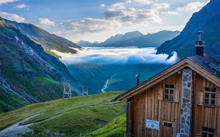 Refuge in pitztal austria-Nature HD Wallpaper Views:9980 Date:2017/3/2 7:42:07