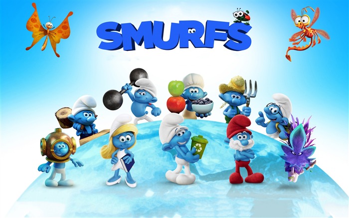 Smurfs The Lost Village 2017 HD Wallpaper 03 Visualizações:7169