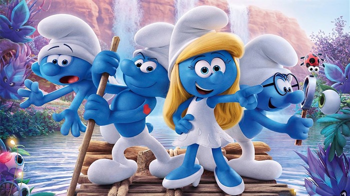 Smurfs The Lost Village 2017 HD Wallpaper 08 Visualizações:8114