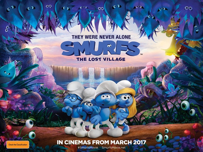 Smurfs The Lost Village 2017 HD Wallpaper 13 Visualizações:8811