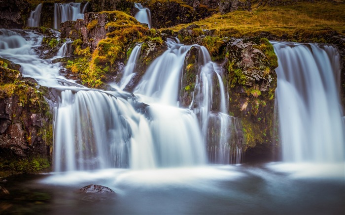 Waterfall iceland-Scenery Photo HD Wallpaper Views:7864 Date:2017/4/7 8:13:13