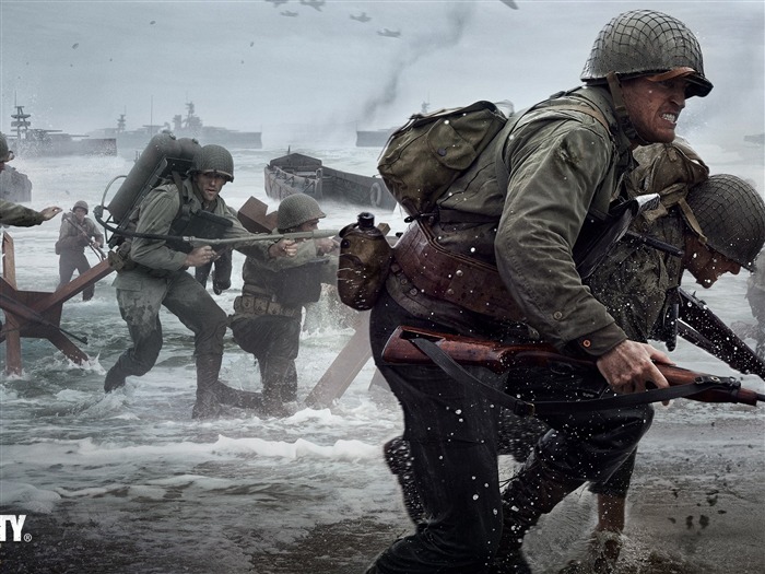 Call of Duty Wwii-2017 Jeu Fond d'écran HD Vues:12174