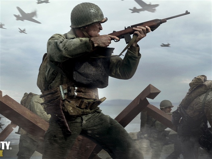 Call of Duty Wwii-2017 Jeu Fond d'écran HD Vues:10223