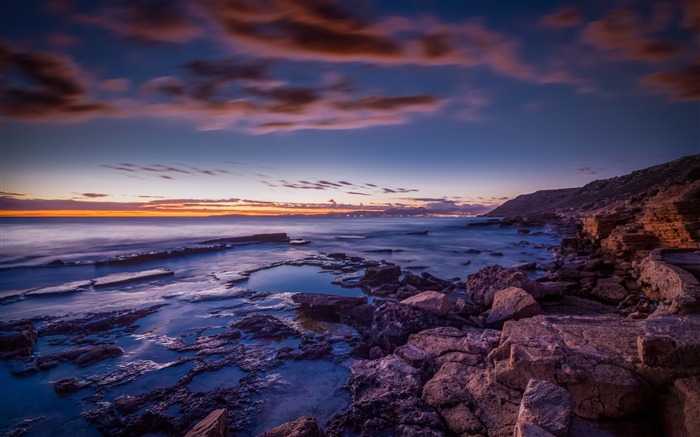 Majorca island dusk-Beautiful landscape wallpaper Views:12183 Date:2017/5/7 6:05:55