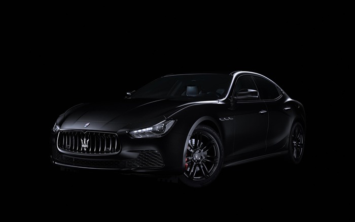 Maserati ghibli nerissimo special edition-Brand Car HD Wallpaper Views:9231 Date:2017/5/4 7:30:38