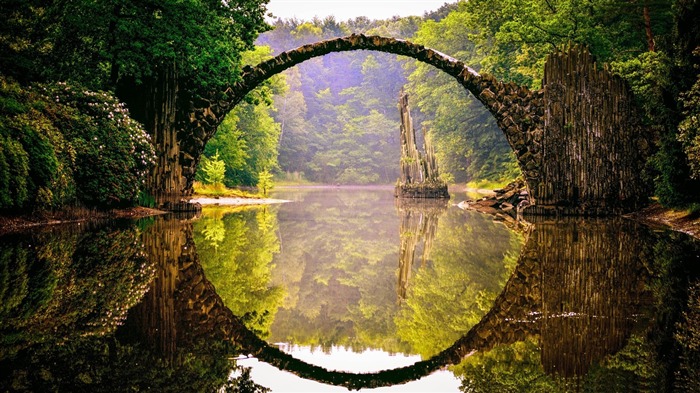 Rio Devil Bridge-2017 Natureza HD Wallpaper Visualizações:18699