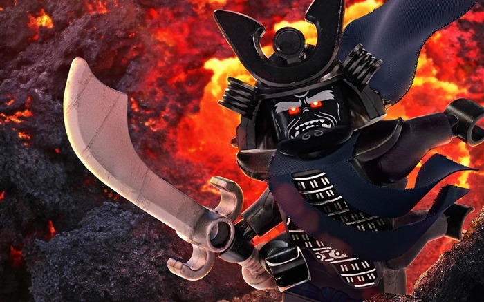 Garmadon est victorieux ninjago-Le fond d'écran Lego Batman 2017 Vues:7646