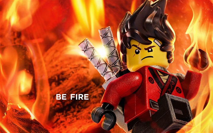 Kai be fire ninjago-Le fond d'écran Lego Batman 2017 Vues:8852