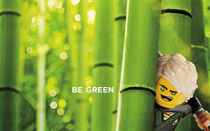 Lloyd be green ninjago-Le fond d'écran Lego Batman 2017 Vues:9093