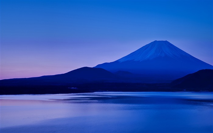 Lago Motosu e Monte Fuji-2017 Natureza HD Wallpaper Visualizações:11492