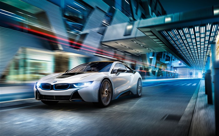 Papel de parede de alta qualidade BMW i8 White-2017 Visualizações:9887